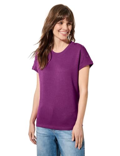 Cecil Damen B323121 T-Shirt, Anemone Pink, XL von Cecil