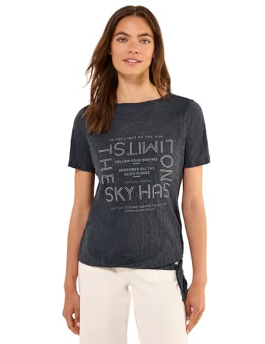 Cecil Damen B323362 T-Shirt, Volcanic Grey, L Cecil Damen B323362 T-Shirt, Volcanic Grey, L von Cecil