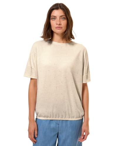 Cecil Damen B323371 T-Shirt, Pearl Beige, XS von Cecil