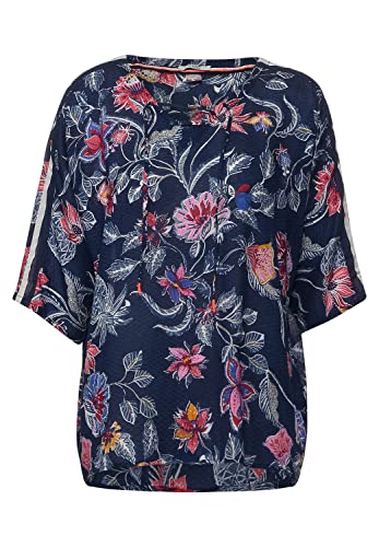 CECIL Damen B343317 Tunikabluse, deep Blue, XS-S CECIL Damen B343317 Tunikabluse, deep Blue, XS-S von Cecil