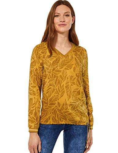 CECIL Damen B343547 Blusenshirt, Curry Yellow, L von Cecil