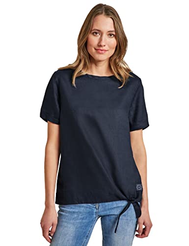 CECIL Damen B343760 Blusenshirt, Deep Blue, M EU von Cecil