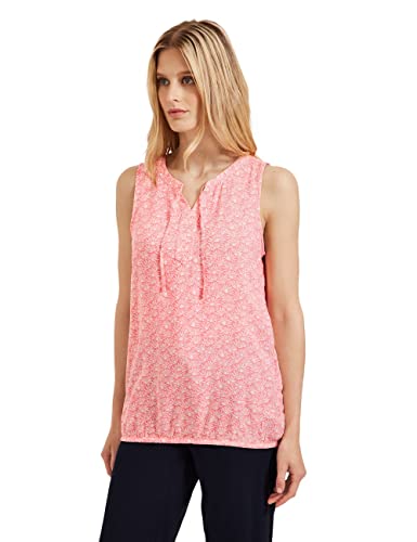 CECIL Damen B343978 Blusentop Bedruckt, Soft pink, Small von Cecil