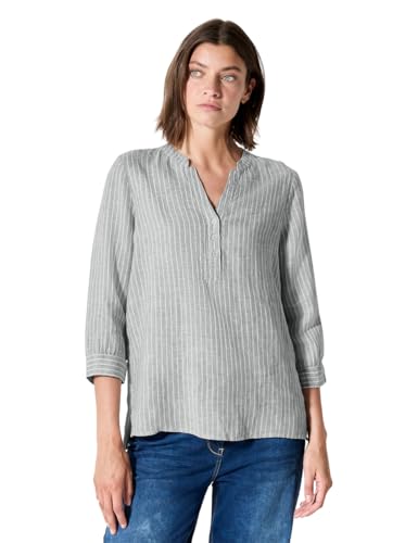Cecil Damen B345362 Bluse, Chambray Balmy Khaki, L Cecil Damen B345362 Bluse, Chambray Balmy Khaki, L von Cecil