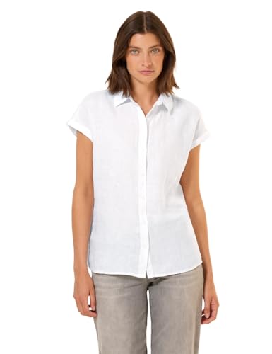 Cecil Damen B345376 Bluse, Weiß, L von Cecil