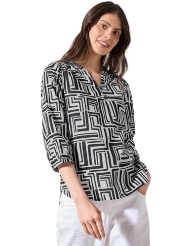 Cecil Damen B345648 Bluse, Universal Blue, XS von Cecil