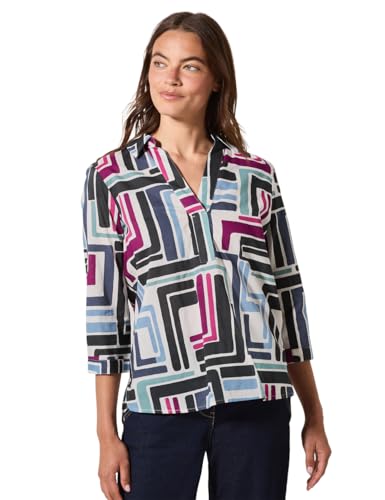 Cecil Damen B345652 Bluse, Light Alabaster White, XS von Cecil