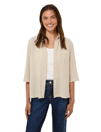 Cecil Damen B345751 Bluse, Pearl Beige, XS Cecil Damen B345751 Bluse, Pearl Beige, XS von Cecil