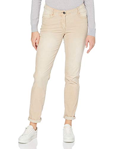 Cecil Damen B373450 Hose, Sand beige, W27/L32 von Cecil