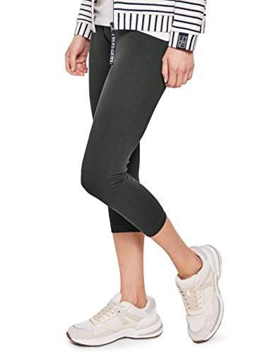 CECIL Damen B374939 Leggings 3/4, Easy Khaki, XS / 22L EU von Cecil