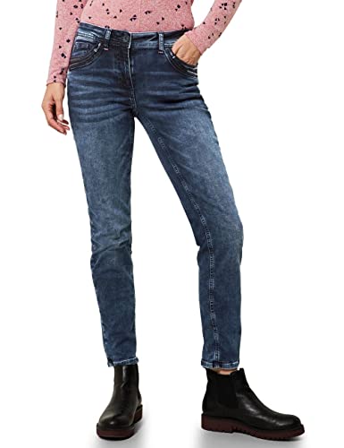 CECIL Damen B375637 Jeanshose, Blue Black, W26/L30 von Cecil