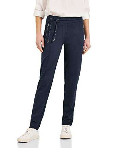 CECIL Damen B376004 Joggpants, deep Blue, XXL/L30 von Cecil