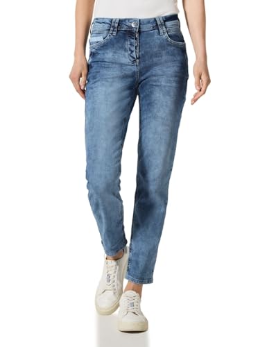 Cecil Damen B379045 Jeans, Mid Blue Wash, 27 von Cecil