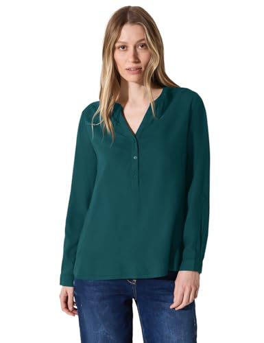 Cecil Damen Bluse in Unifarbe von Cecil