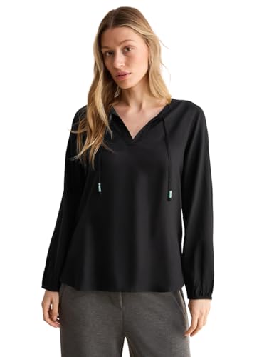 Cecil Damen Bluse in Unifarbe von Cecil