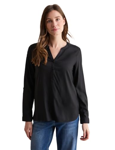 Cecil Damen Bluse in Unifarbe von Cecil