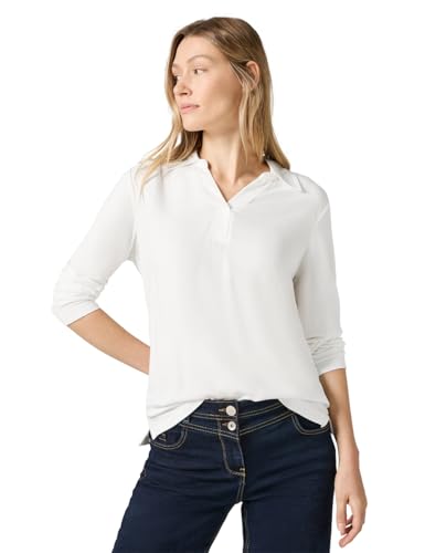 Cecil Damen Blusenshirt mit Materialmix Cecil Damen Blusenshirt mit Materialmix von Cecil