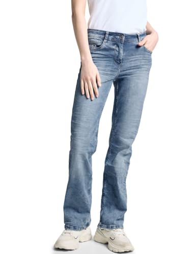 Cecil Damen Bootcut Jeans authentic used wash 26W / 30L von Cecil