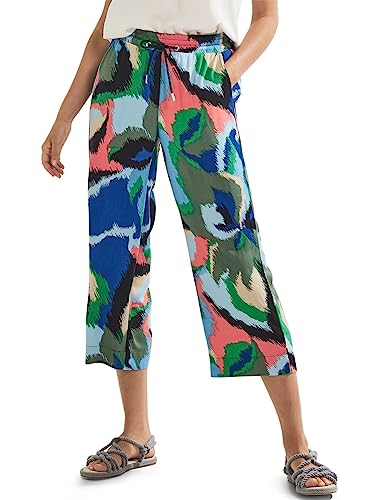 Cecil Damen Casual Fit Hose mit Print von Cecil