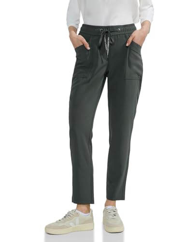 Cecil Damen Casual Fit Hose strong khaki L / 28L von Cecil