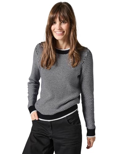 Cecil Damen Gemusterter Strickpullover von Cecil