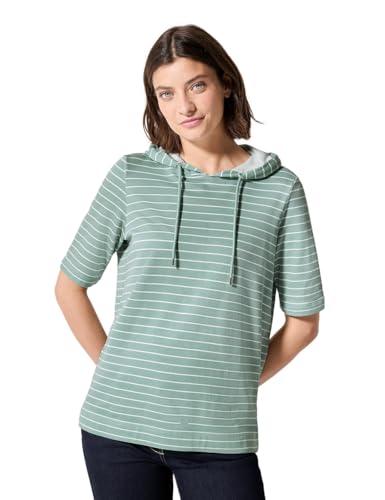 Cecil Damen Gestreifter Kapuzenpullover von Cecil