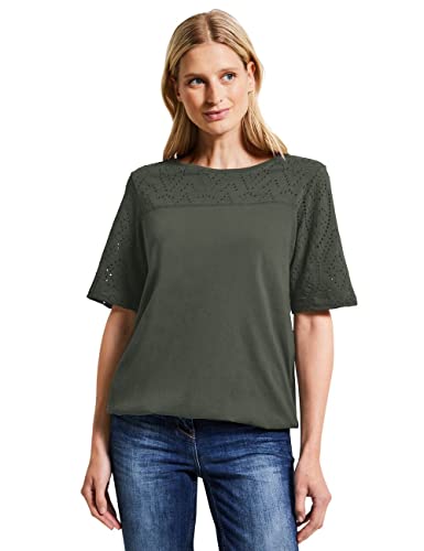 Cecil Damen Jersey Materialmix Shirt von Cecil