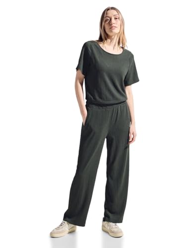 Cecil Damen Jumpsuit mit Struktur strong khaki L / 28L von Cecil