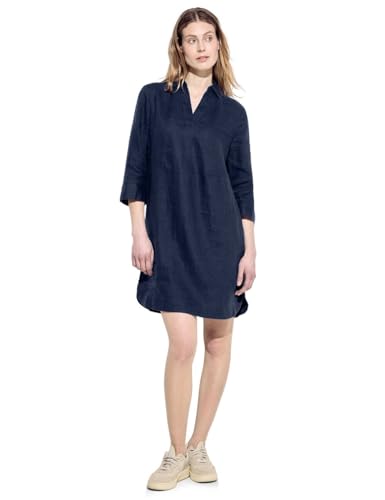 Cecil Damen Kleid mit Kragen mid blue M von Cecil