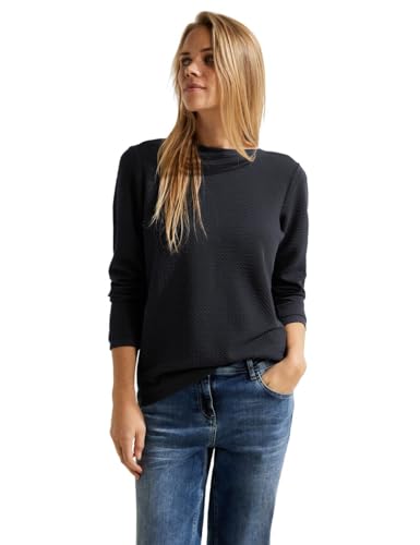 Cecil Damen Langarmshirt mit Struktur von Cecil