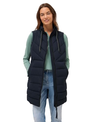 Cecil Damen Lange Steppweste von Cecil