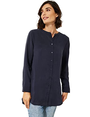 Cecil Damen Longbluse in Unifarbe von Cecil