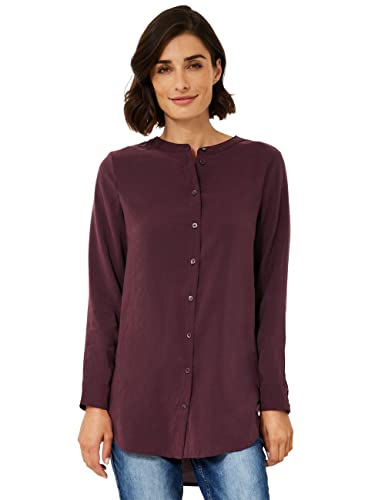 Cecil Damen Longbluse in Unifarbe von Cecil