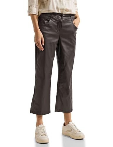 Cecil Damen Loose Fit Hose mit Coating von Cecil