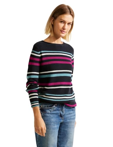 Cecil Damen Multicolor Streifenpullover von Cecil