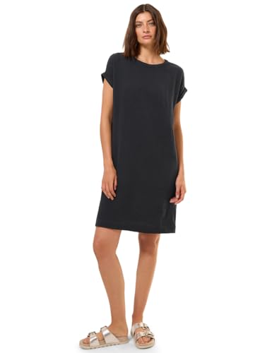 Cecil Damen Musselin-Kleid in Unifarbe von Cecil