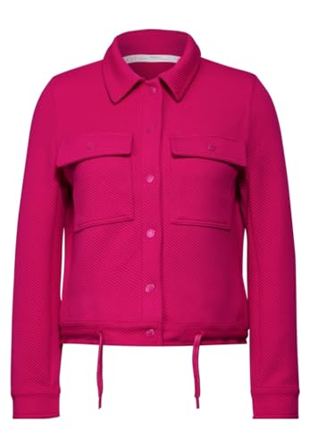 Cecil Damen Overshirt Sweatjacke pink sorbet L von Cecil