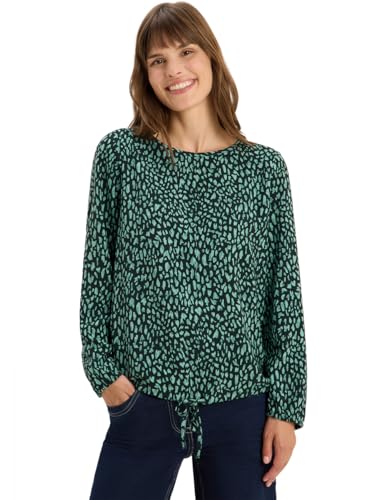 Cecil Damen Print-Bluse mit Tunnelzug von Cecil