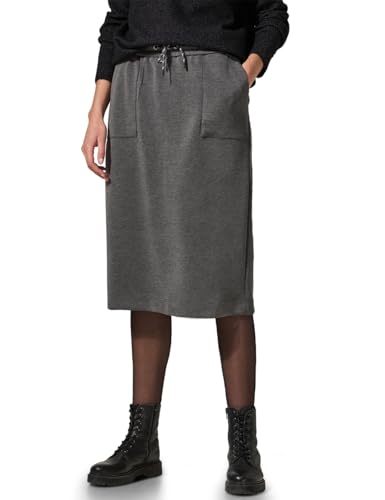 Damen Silk-Touch Midi-Rock von Cecil