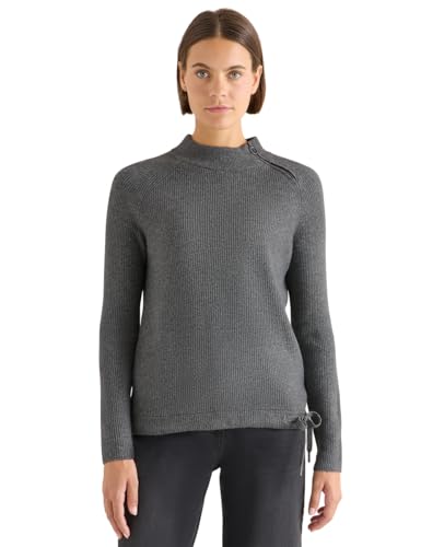 Cecil Damen Strukturpullover mit Zipper von Cecil