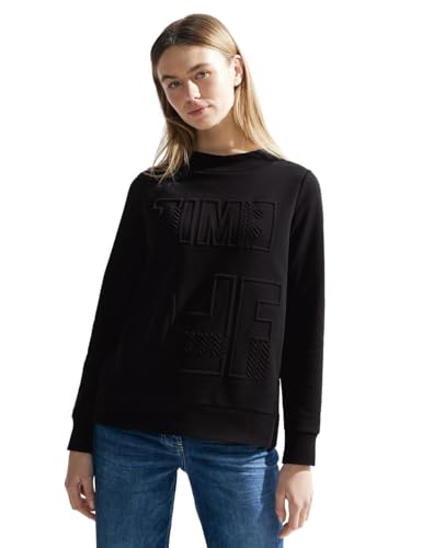 Cecil Damen Sweatshirt mit Stehkragen von Cecil