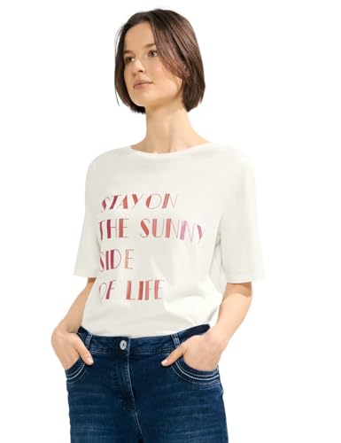Cecil Damen T-Shirt bedruckt vanilla white XS Cecil Damen T-Shirt bedruckt vanilla white XS von Cecil