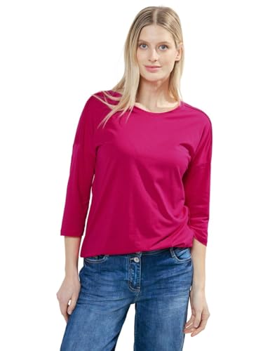 Cecil Damen T-Shirt mit 3/4 Arm pink sorbet S von Cecil