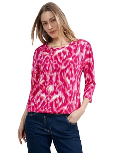 Cecil Damen T-Shirt mit 3/4 Arm pink sorbet XS von Cecil