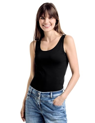 Cecil Damen Linda Top, Schwarz (Black 10001), XS EU von Cecil