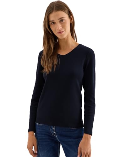 Cecil Damen V-Neck Langarmshirt von Cecil
