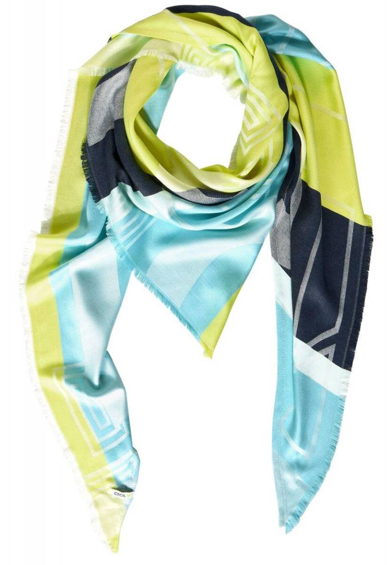 Cecil - Dreieckiges Tuch blau von Cecil