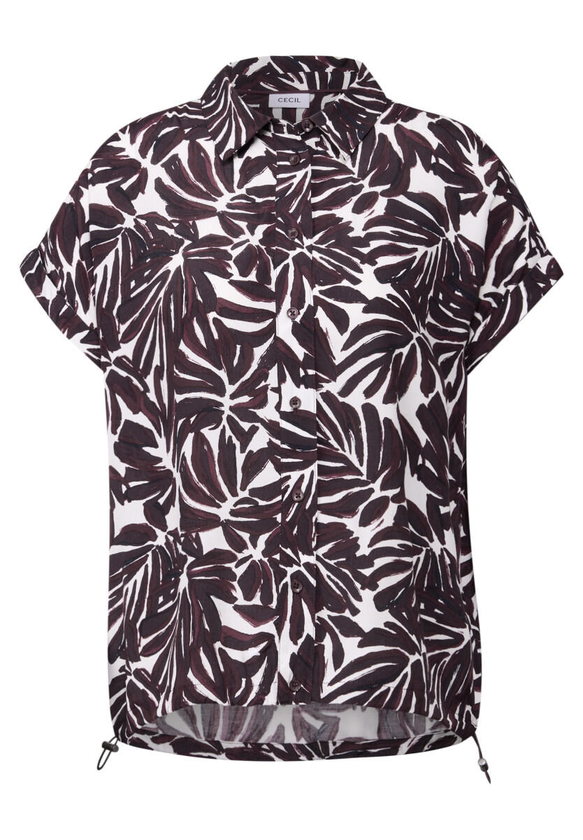 Cecil - Gemusterte Bluse rot - Gr. - XL von Cecil