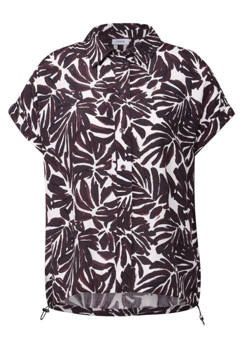 Cecil - Gemusterte Bluse rot - Gr. - XL von Cecil