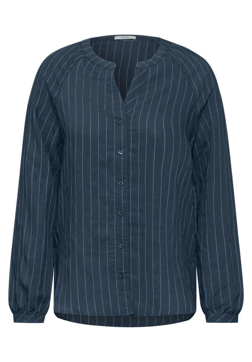 Cecil - Gestreifte Bluse blau - Gr. - L von Cecil
